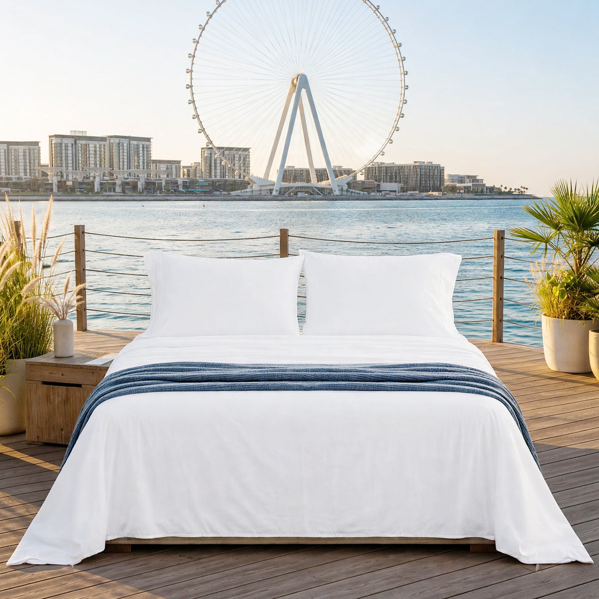 Classic Hotel Cotton Percale Sheets