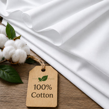 Classic Hotel Cotton Percale Sheets