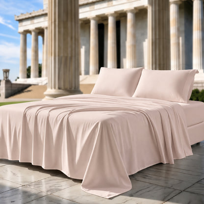 Everyday Cotton Blend Percale Sheet Set
