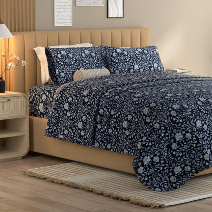 Adorn Floral Airo Crisp Sheet Set