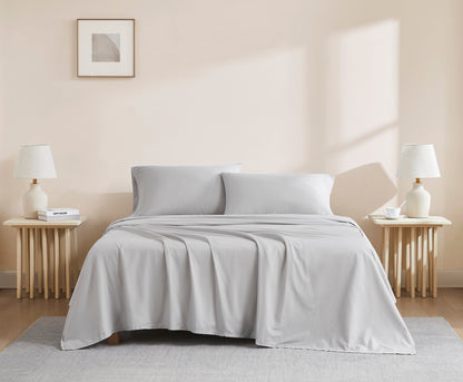 Light Gray Airo Crisp Flat Sheet