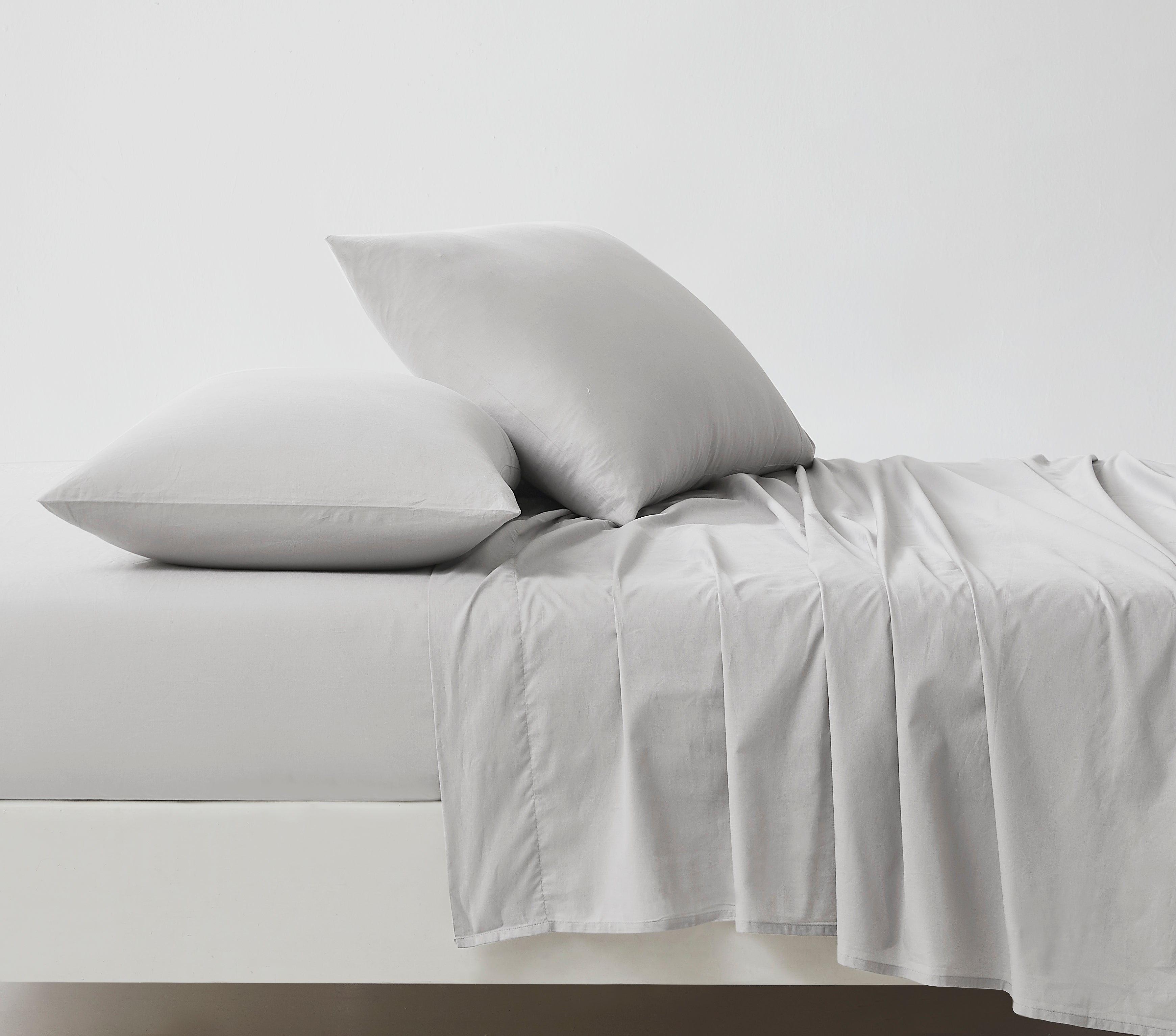 Light Gray Airo Crisp Flat Sheet
