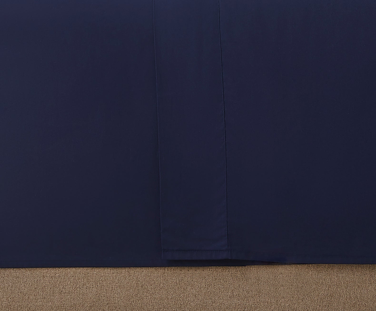 Navy Airo Crisp Flat Sheet
