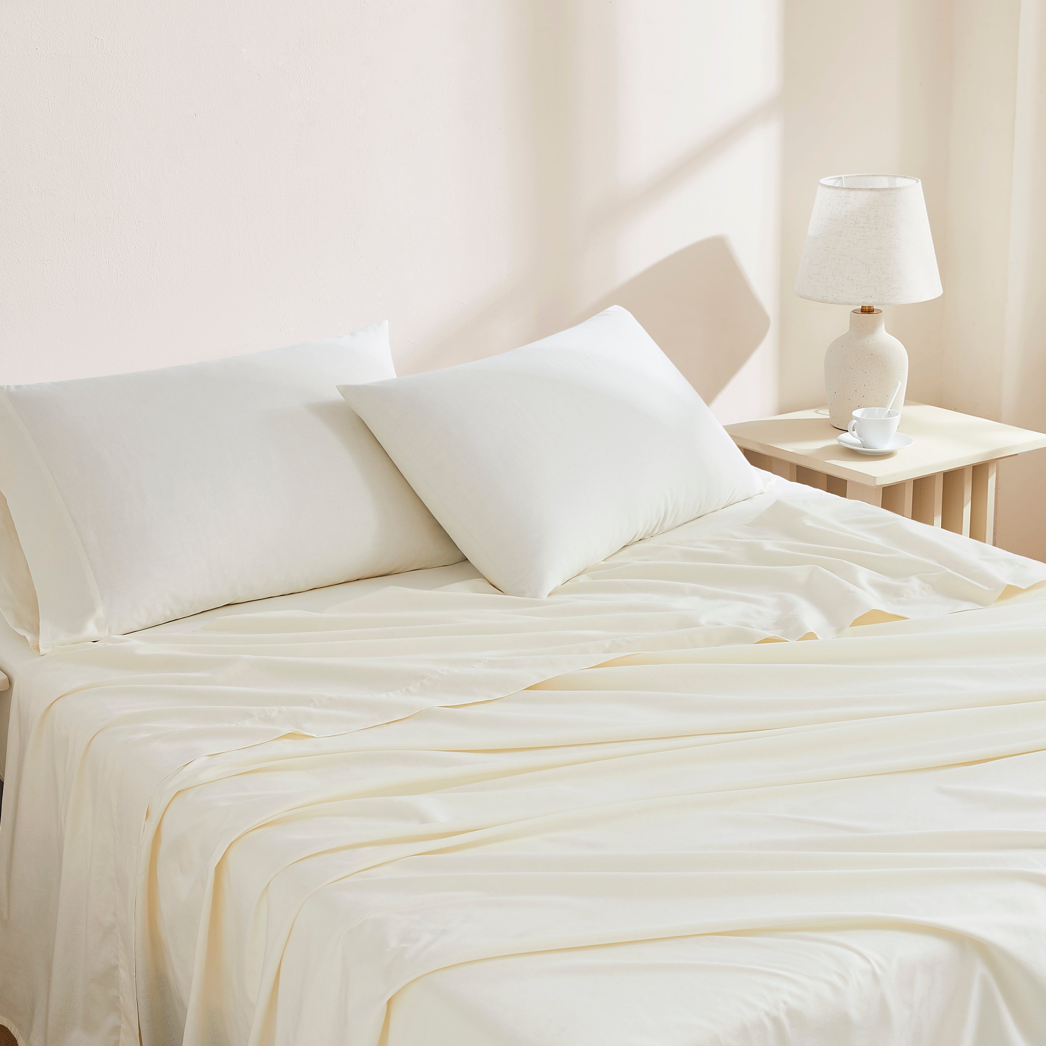 Ivory Airo Crisp Flat Sheet
