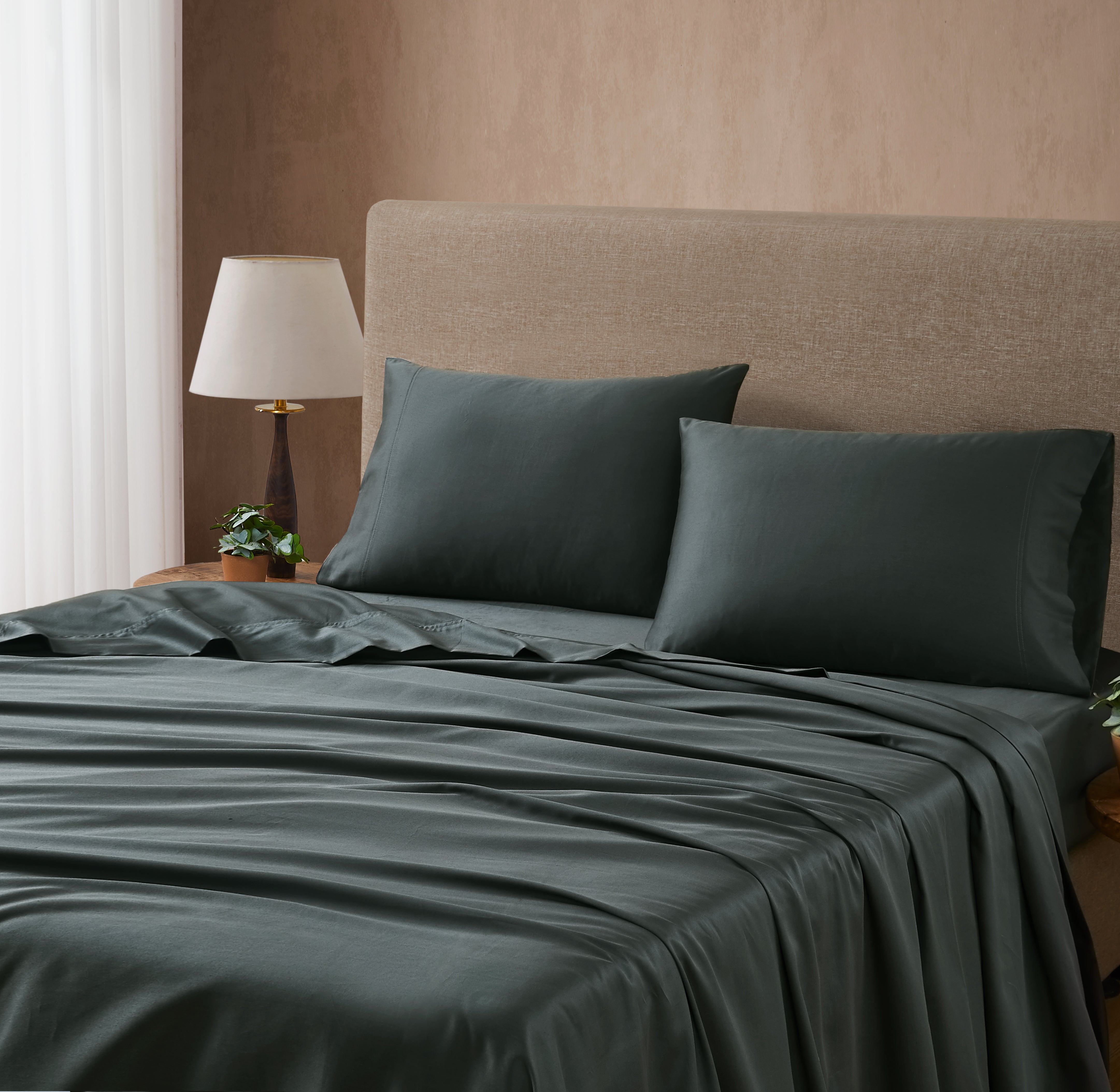 Dark Gray Performance Pillowcases