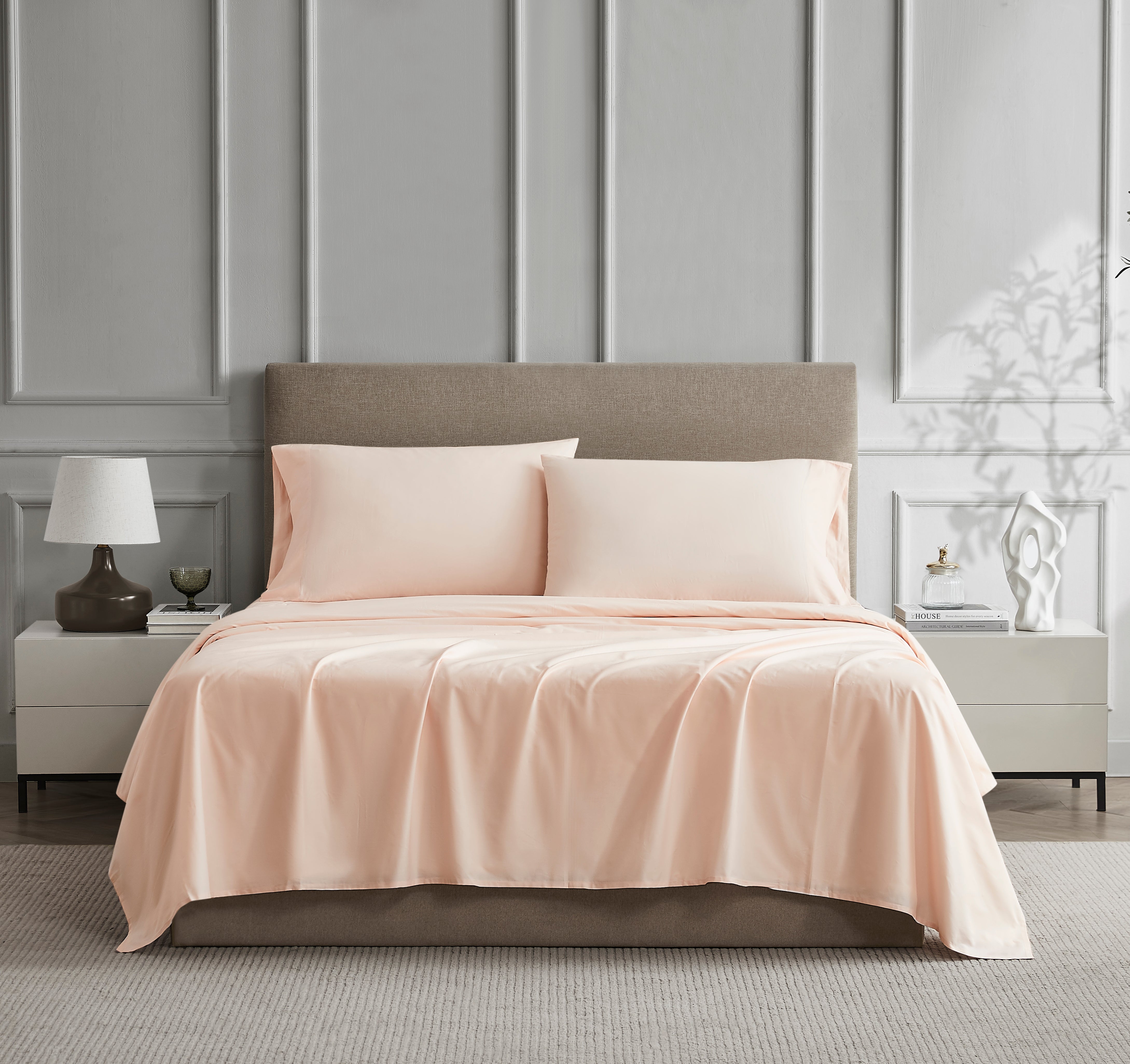 Blush Airo Crisp Sheet Set