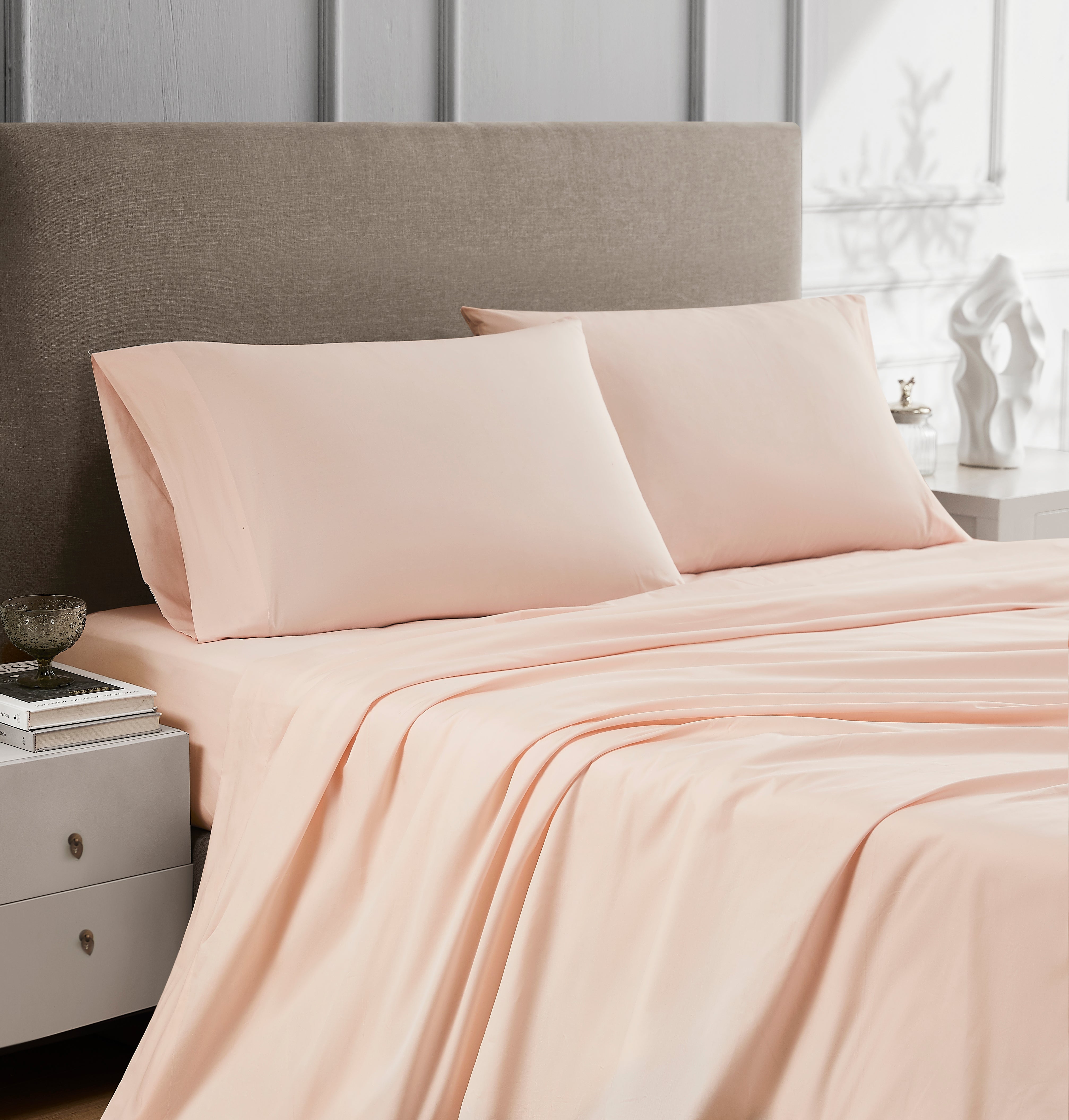 Blush Airo Crisp Sheet Set
