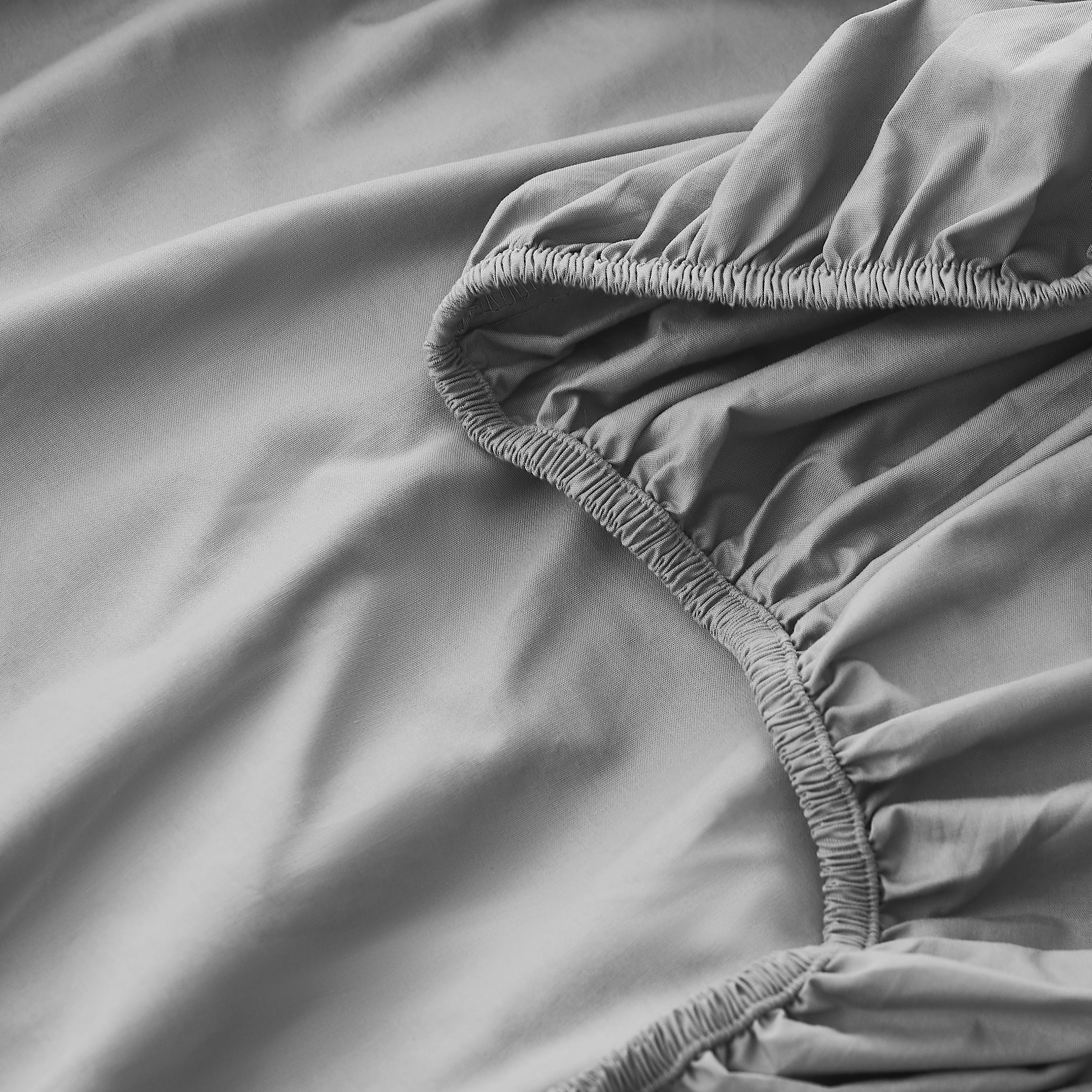 Dark Gray Airo Crisp Fitted Sheet