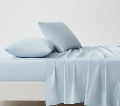 Blue Airo Crisp Flat Sheet