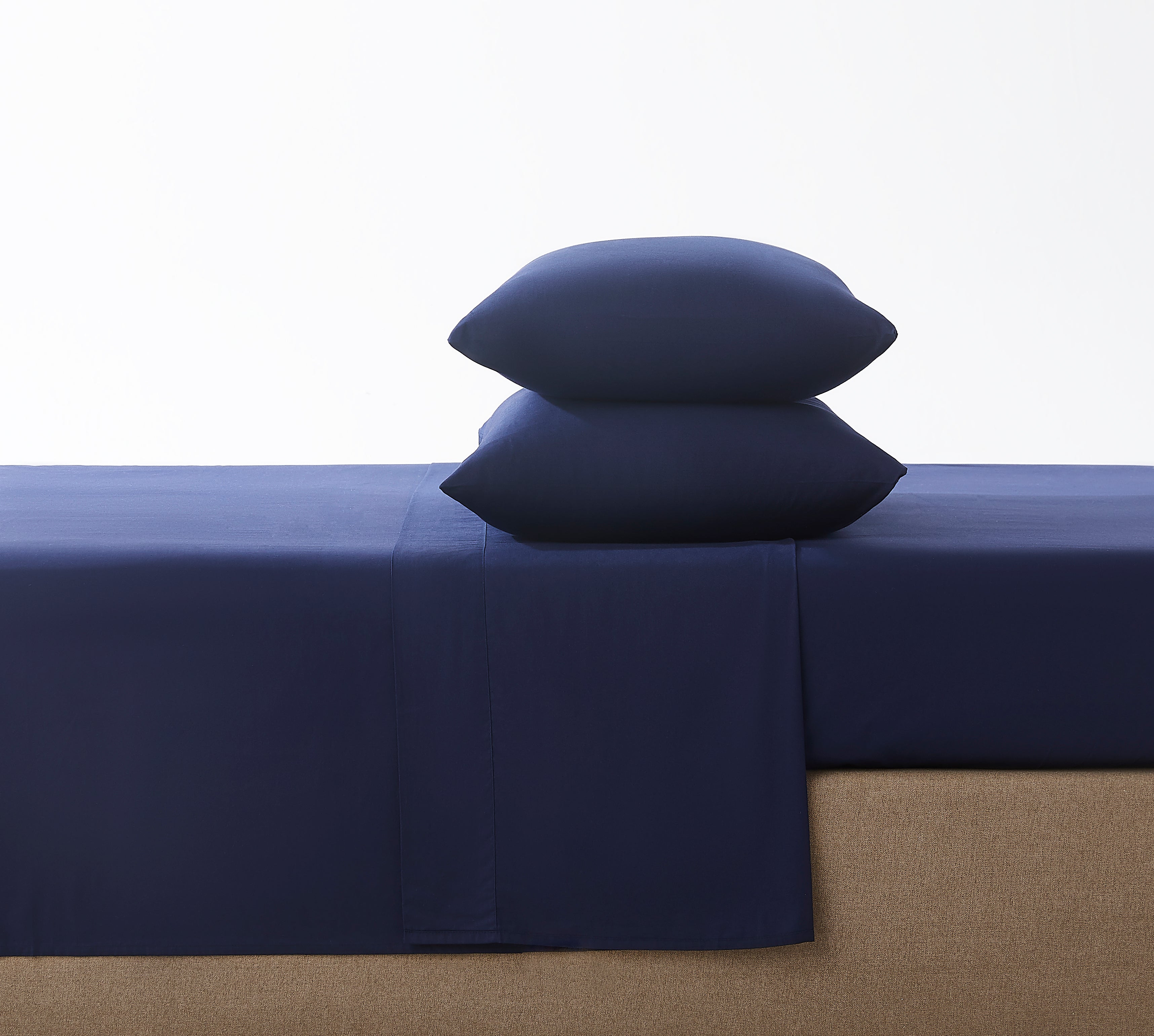 Navy Airo Crisp Sheet Set