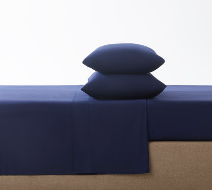 Navy Airo Crisp Sheet Set
