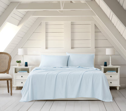 Blue Lush Soft Sheet Set