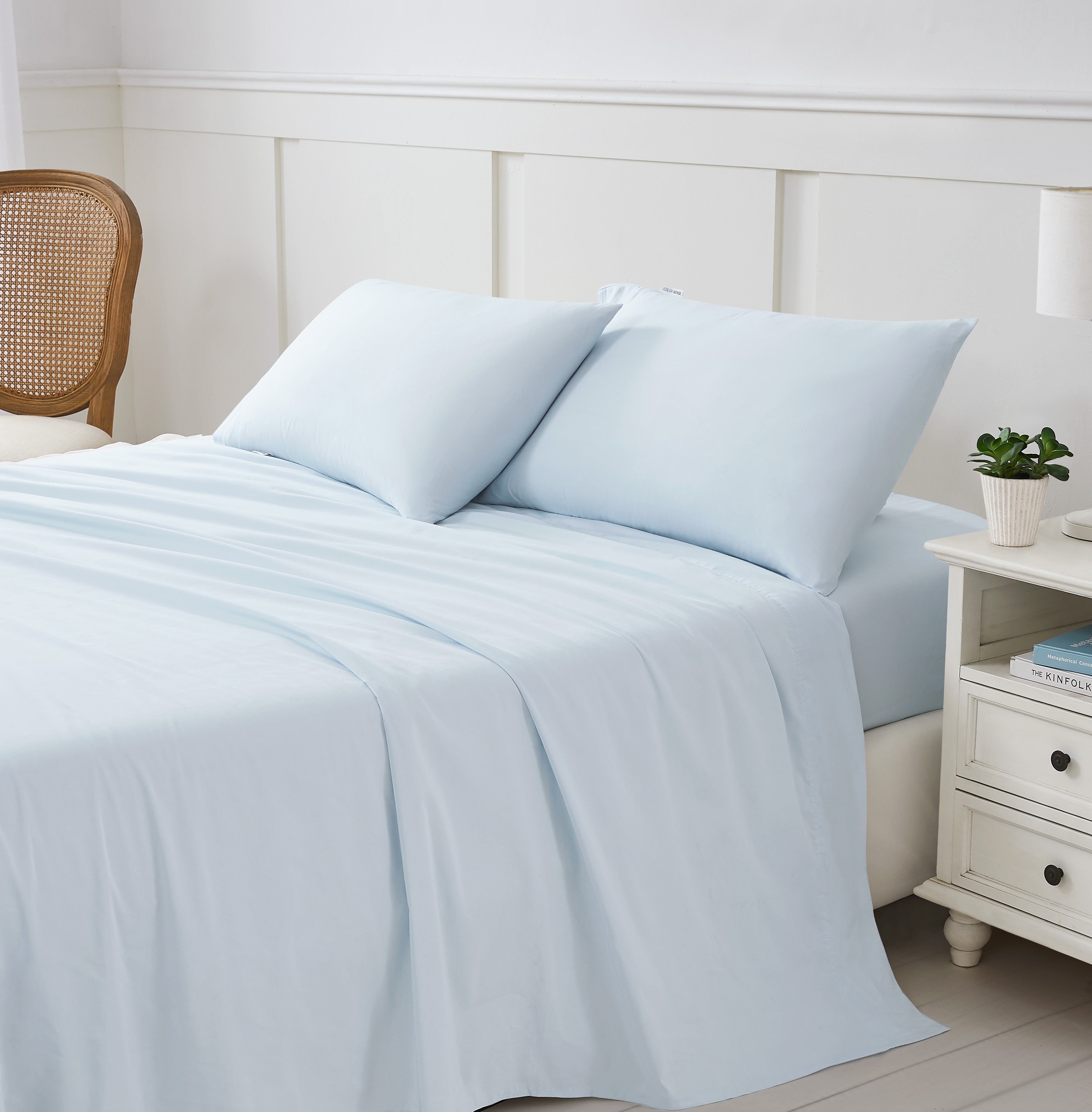 Blue Lush Soft Sheet Set