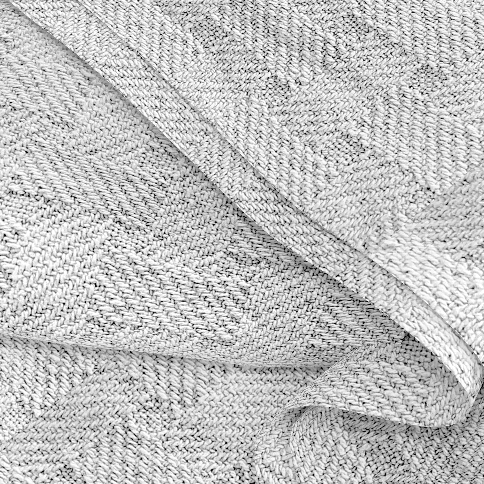 White Plush Waffle Blanket