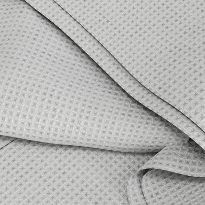 White Plush Waffle Blanket