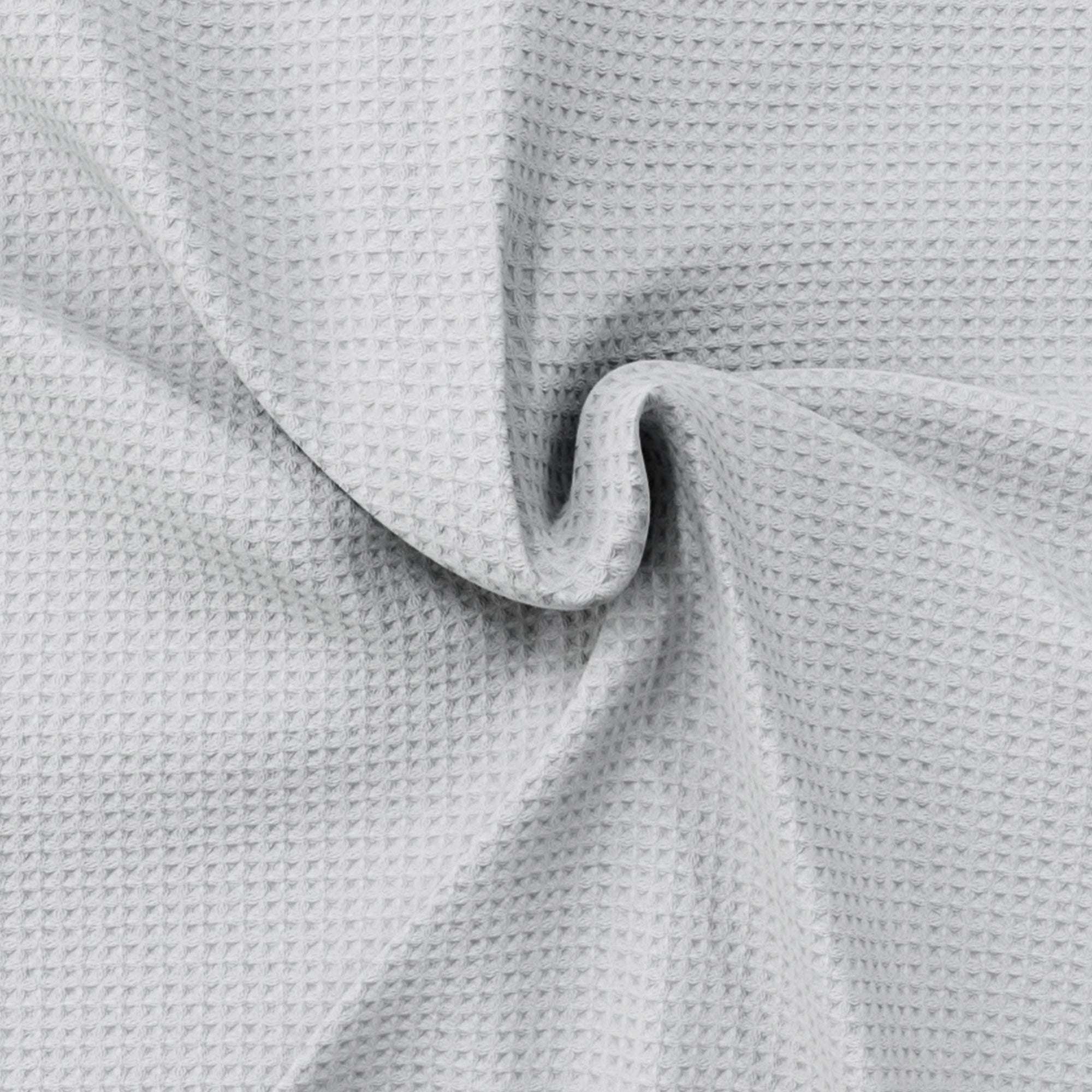 White Plush Waffle Blanket