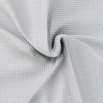 White Plush Waffle Blanket