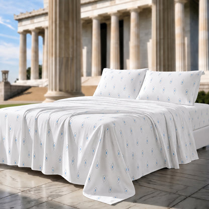 Everyday Cotton Blend Percale Sheet Set
