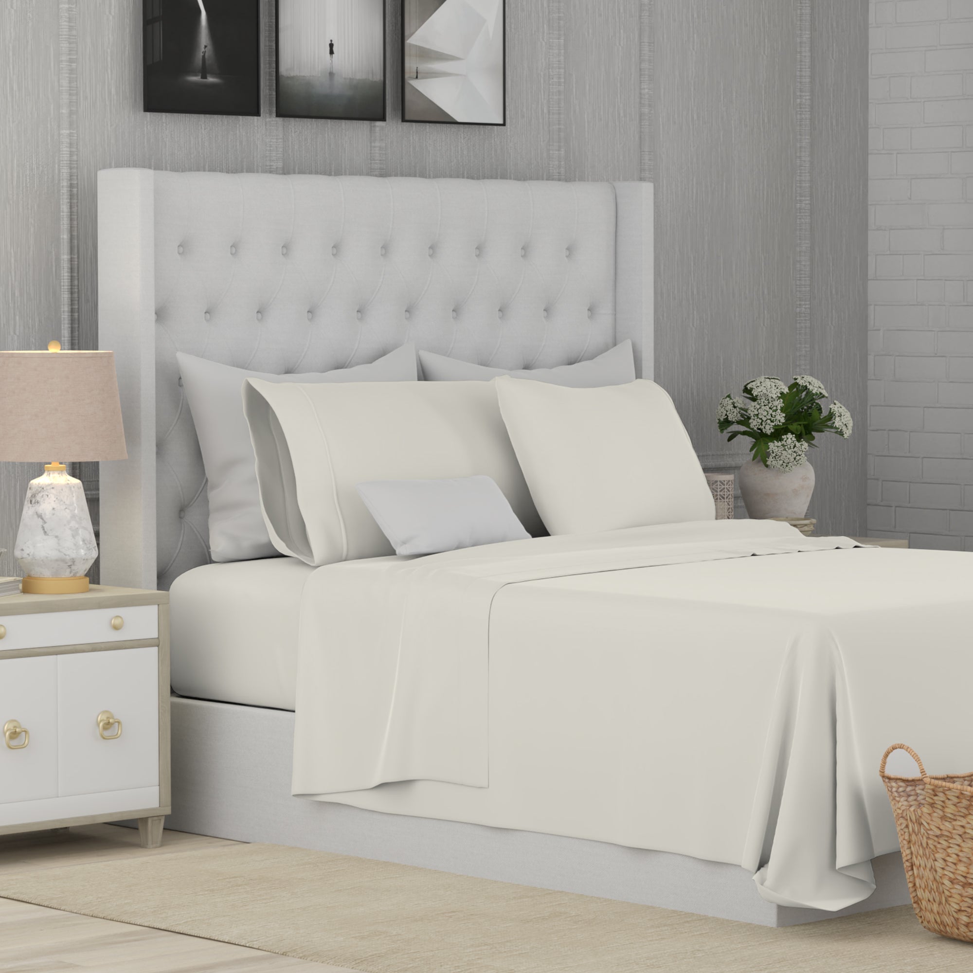 Ivory Imperial Sheet Set