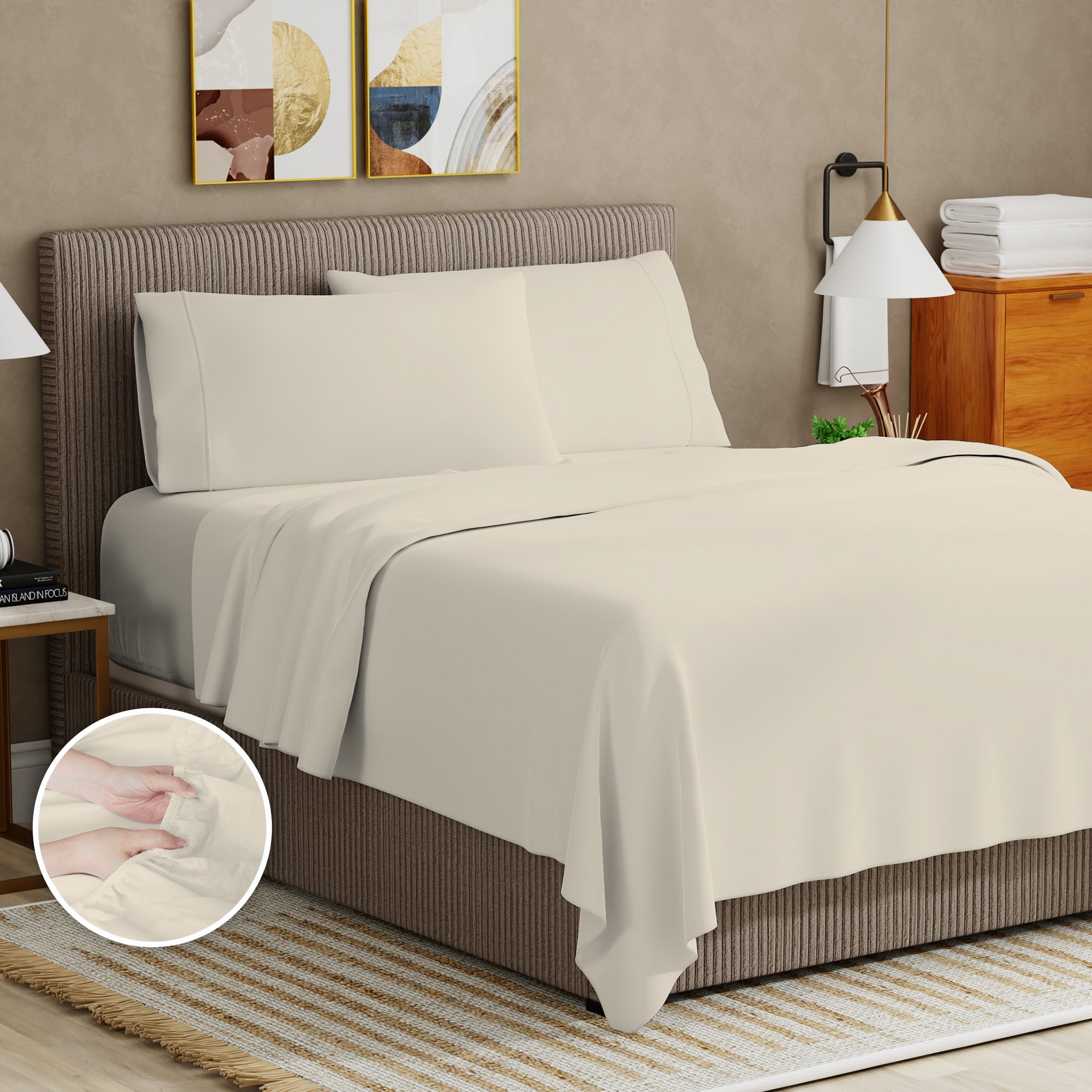Fresh Ivory Solace Sheet Set