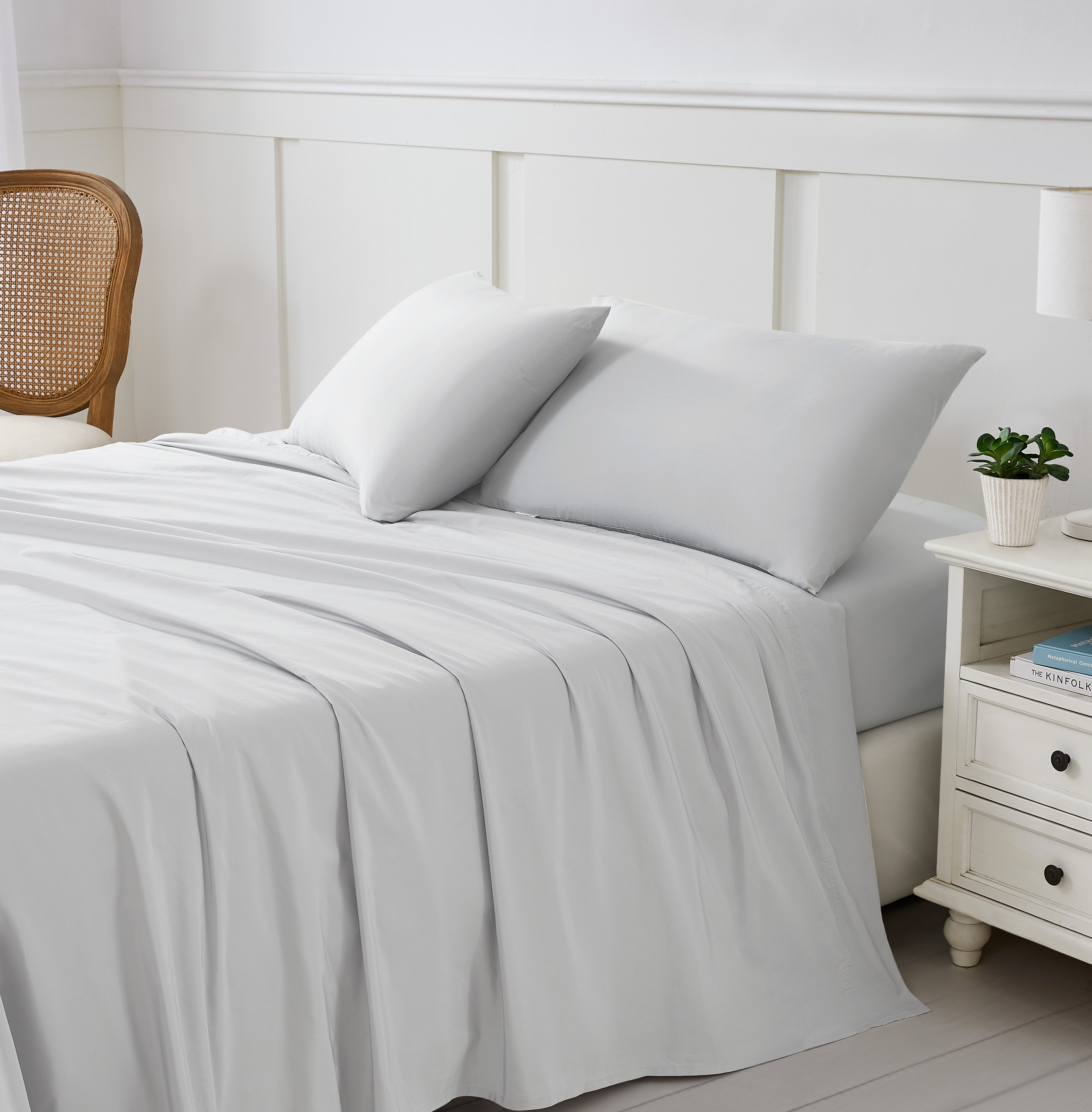 Light Gray Lush Soft Sheet Set