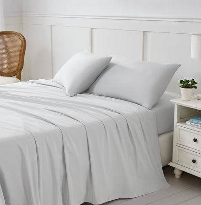 Light Gray Lush Soft Sheet Set