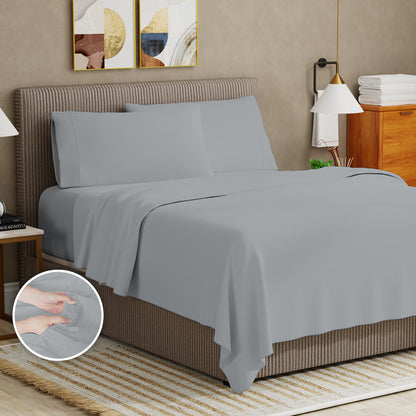 Charcoal Gray Solace Sheet Set