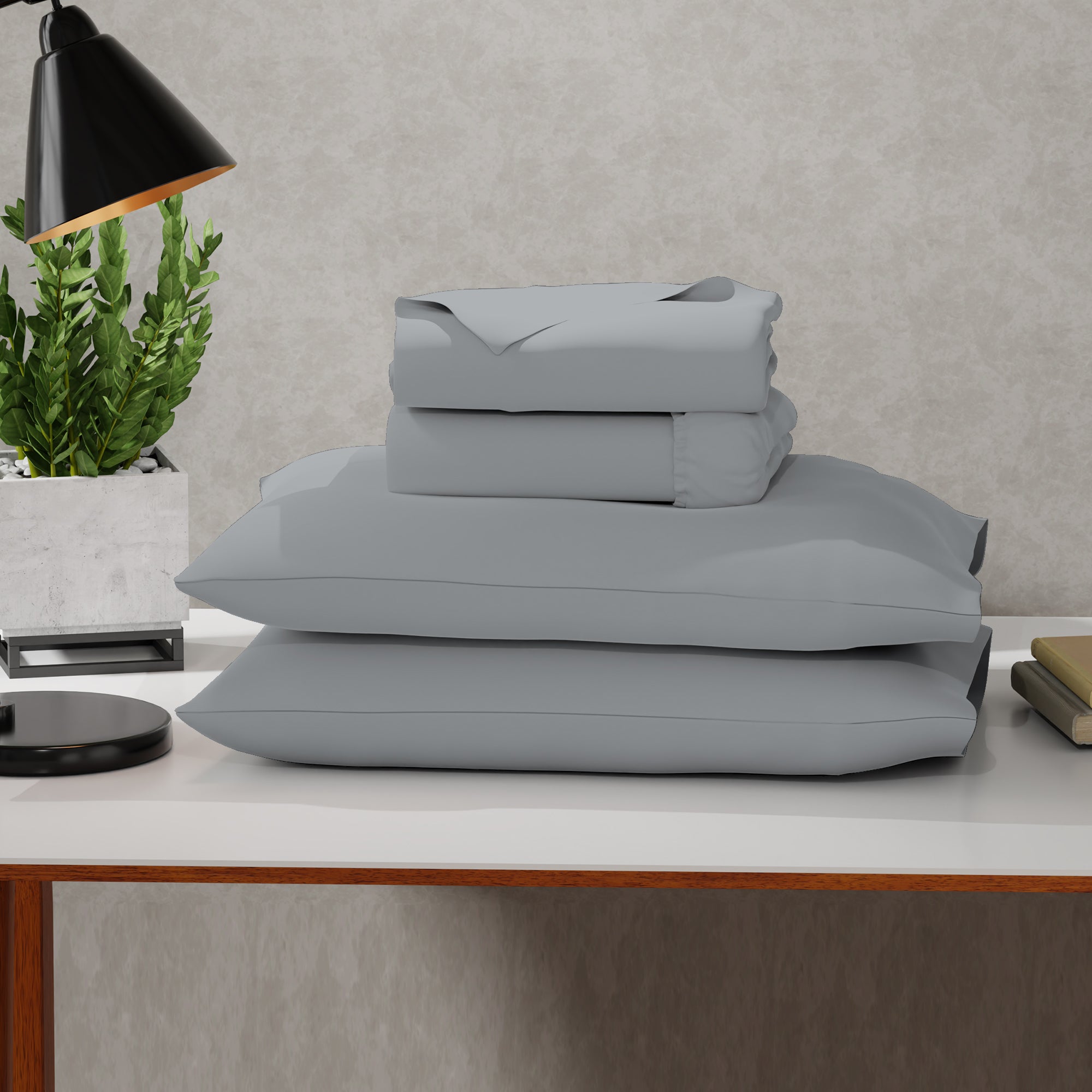 Charcoal Gray Solace Sheet Set