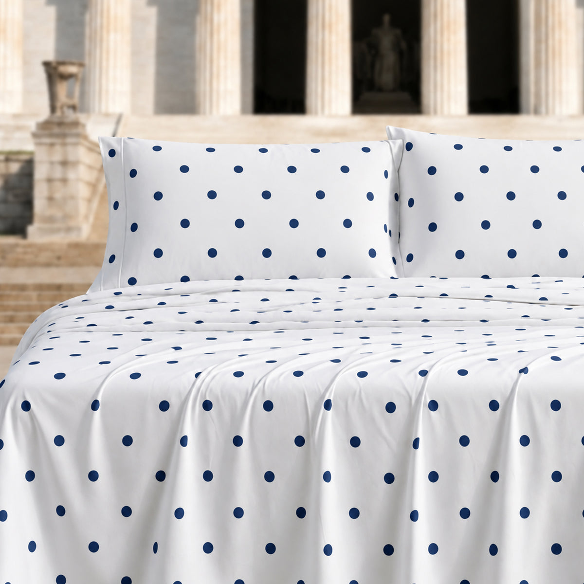 Everyday Cotton Blend Percale Sheet Set